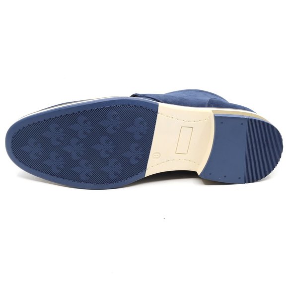 Metrocharm MC131 Blue Lace Up Oxford Dress Boot - Picture 7 of 7